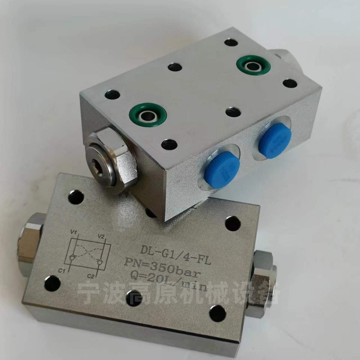 双向液压锁 VBPDE3/8A VBPDE3/8FL 管式双向液压锁 VBPDE1/2FL
