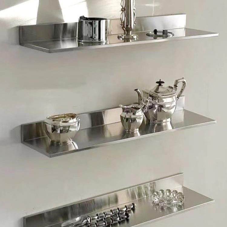 墙上置物架书架壁挂现代简约不锈钢墙面隔板客厅一字层板展示架子,纺织面料/辅料/配套,纺织机械配件,淘宝优惠券,粉丝福利购,淘宝优惠卷