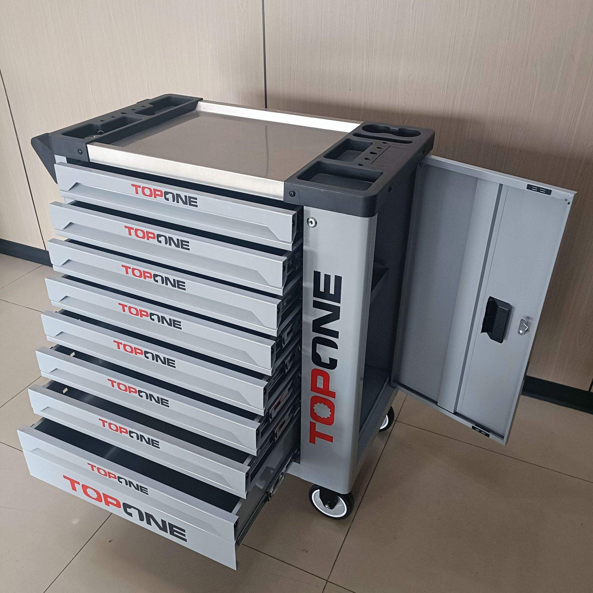 五金汽修工具车七抽多功能带脚轮手推车