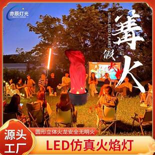 电子仿真火焰灯LED开业庆典仿火机炉KTV舞台灯光气氛篝火晚会灯