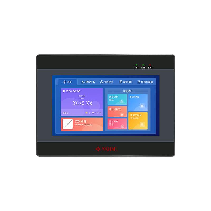 中达优控一体机工业屏  供电220V  兼容FX1S FX2N FX3G FX3U ES2