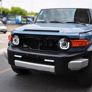 适用于秀山适用于FJ酷路泽大灯总成07-19款透镜导光专用改装led