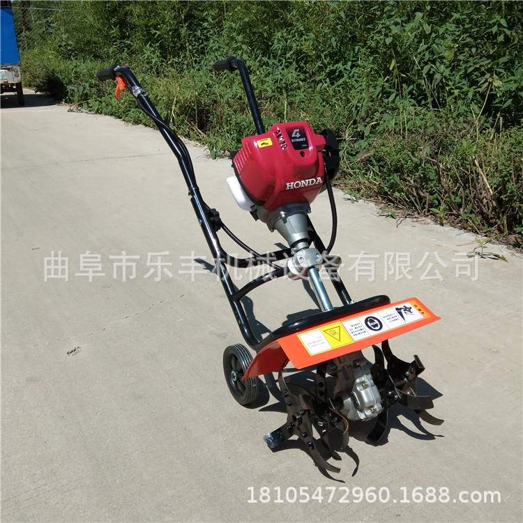 小菜地小型微耕机 灵活除草犁地旋耕机 自走式柴油旋耕机价格