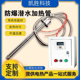 大功率潜水电热管法兰加热器380v工业水箱加热管养殖牛羊槽加热棒