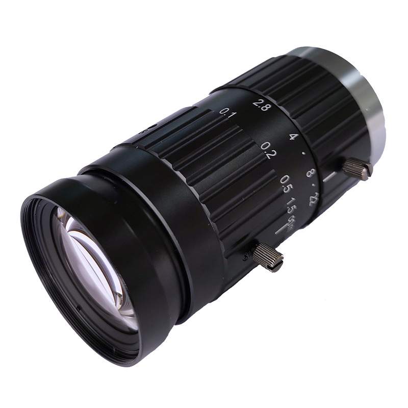 2000万像素25mm工业镜头4/3英寸大靶面低畸变C口机器视觉检测镜头