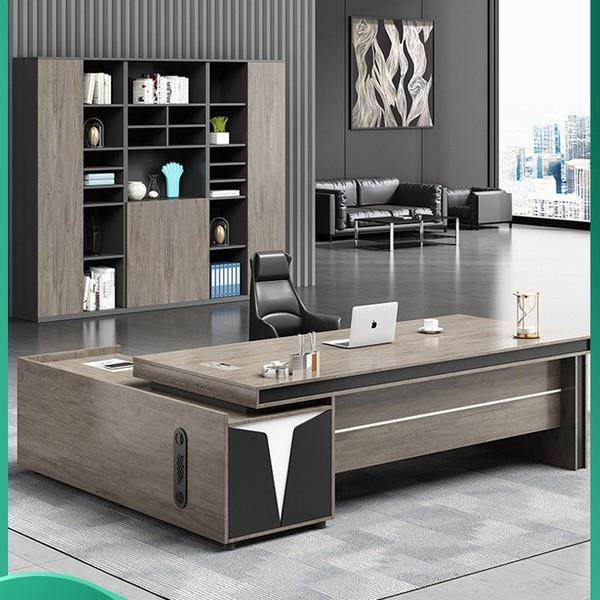 老板办公桌椅组合经理桌总裁桌主管桌简约现代办公家具大班台