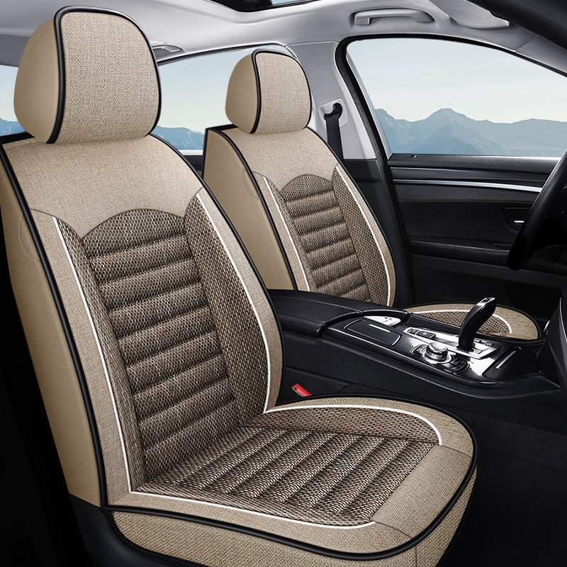 新老款马自达2/3/6/CX-4/5CX-30通用汽车座套亚麻座椅套专用坐垫