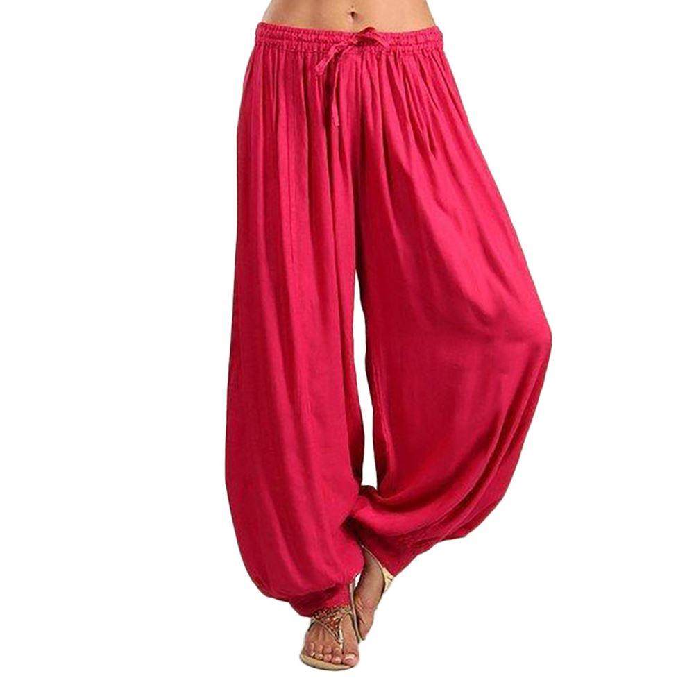 S-3 xl wide leg slacks for women大码时尚女宽松阔腿休闲裤2019