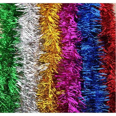 2m Glitter Tinsel Garland Colorful Christmas Tree Bar Decor