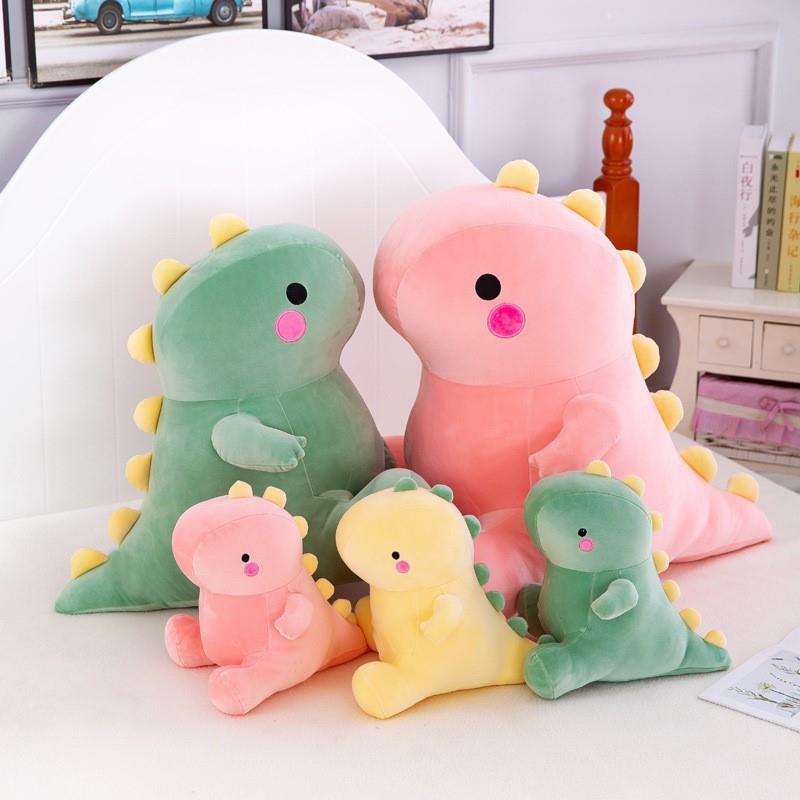 Dinosaur soft toys cute Dino ragdoll Sleeping plushie Pillow