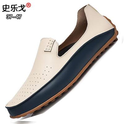 shoes for men loafers fashion man white summer big size 47