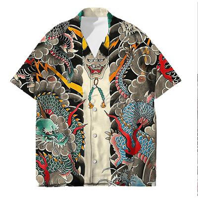irts For Men Fashion Summer Harajuku Casual Oversized Shirts