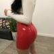 shiny leather bag Sexy buttock skirt欧美风性感亮皮包臀半身裙