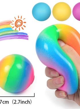 Colorful needoh Ball Press Simpl dimmer Fidget Toys Relieve