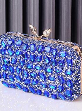 New Party Bags Woman Purse Rhinestone Evening Handbag Clutch