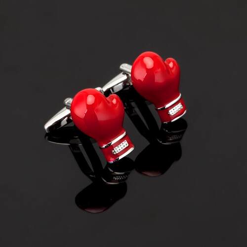 Fashion brand men's shirts boxing king Cufflinks Cuf