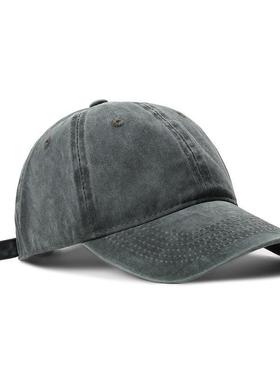 Retro baseball cap men women hat n caps hats做旧棒球帽