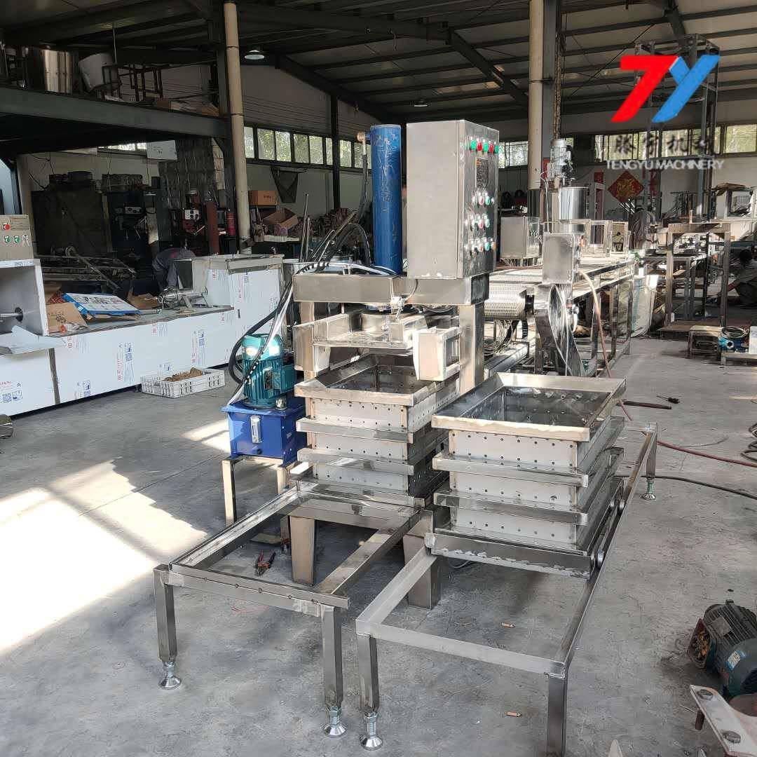 厂家直销全自动小型豆腐皮机千张豆腐皮机设备摊凉机