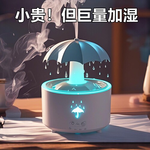空气加湿器小型家用卧室静音办公室内桌面宿舍喷雾香薰机自动喷香