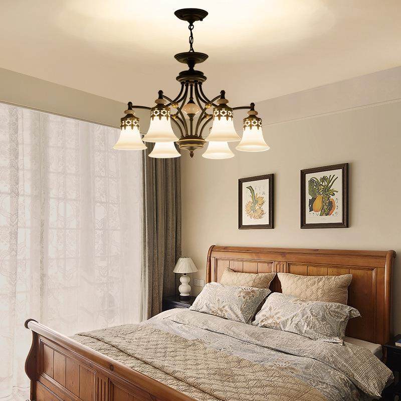 美式复古吊灯现代简约中古风南洋卧室餐厅灯具自建房别墅客厅吊灯,农机/农具/农膜,其它农用工具,淘宝优惠券,粉丝福利购,淘宝优惠卷