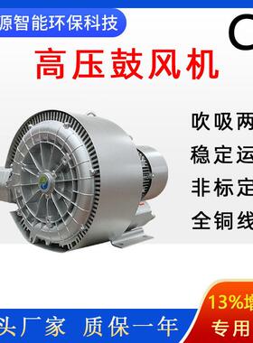 CE高压风机漩涡高压鼓风机2GH 520-H57 4KW旋涡气泵增压环形风机