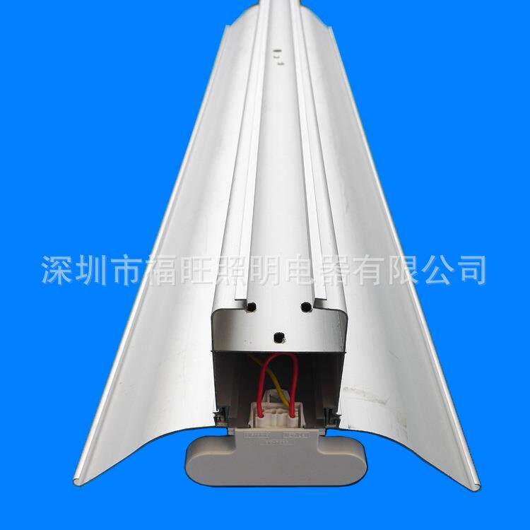 工程照明 选双管T5节能灯 2*28W双管支架