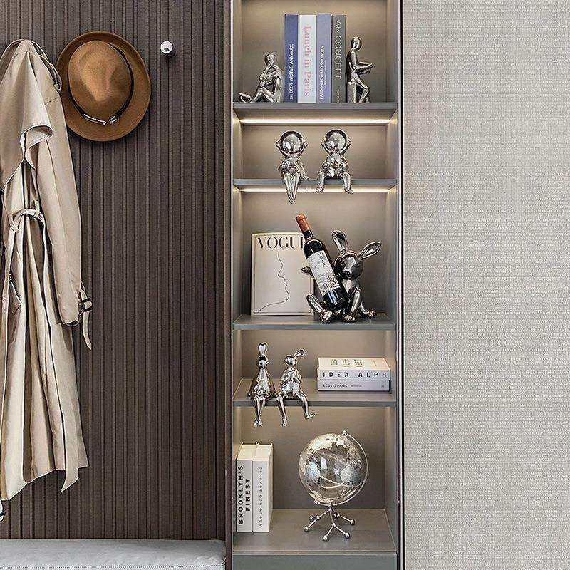 轻奢酒柜装饰品摆件家居客厅电视柜办公室书柜工艺品摆设透明其他