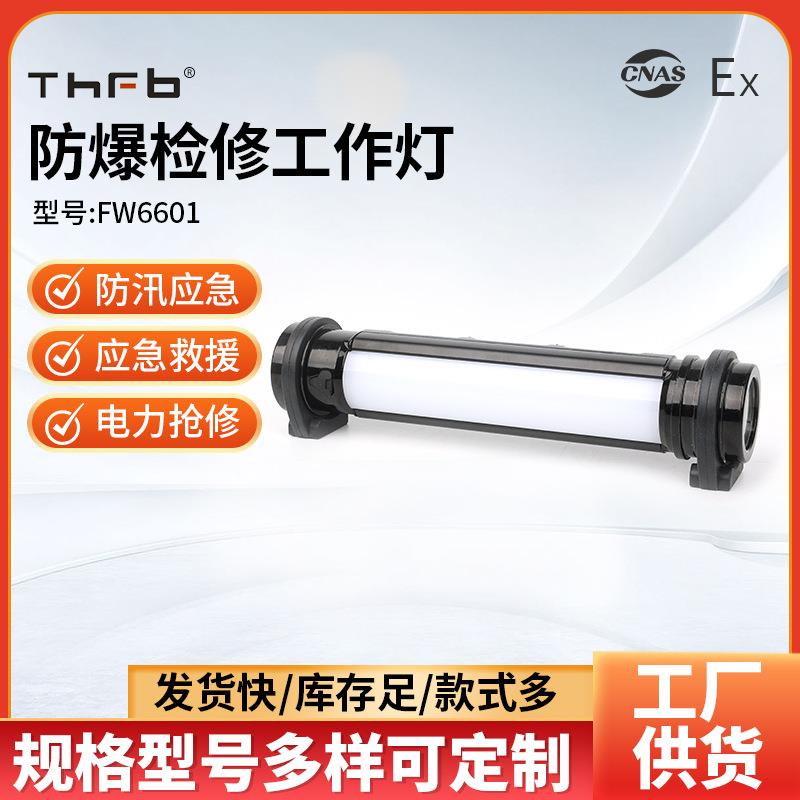 防爆检修工作灯FW6601手持应急照明多功能手电筒LED棒管灯磁吸式