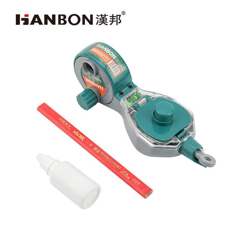 墨斗线工地放线专用木工手摇50米不漏墨手动木工弹线画线工具