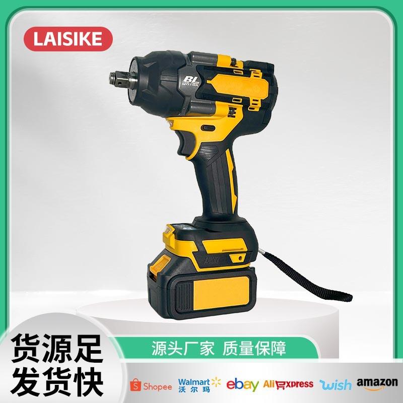 跨境家用大扭力多功能750N锂电扳手外贸便携式大功率冲击电动扳手