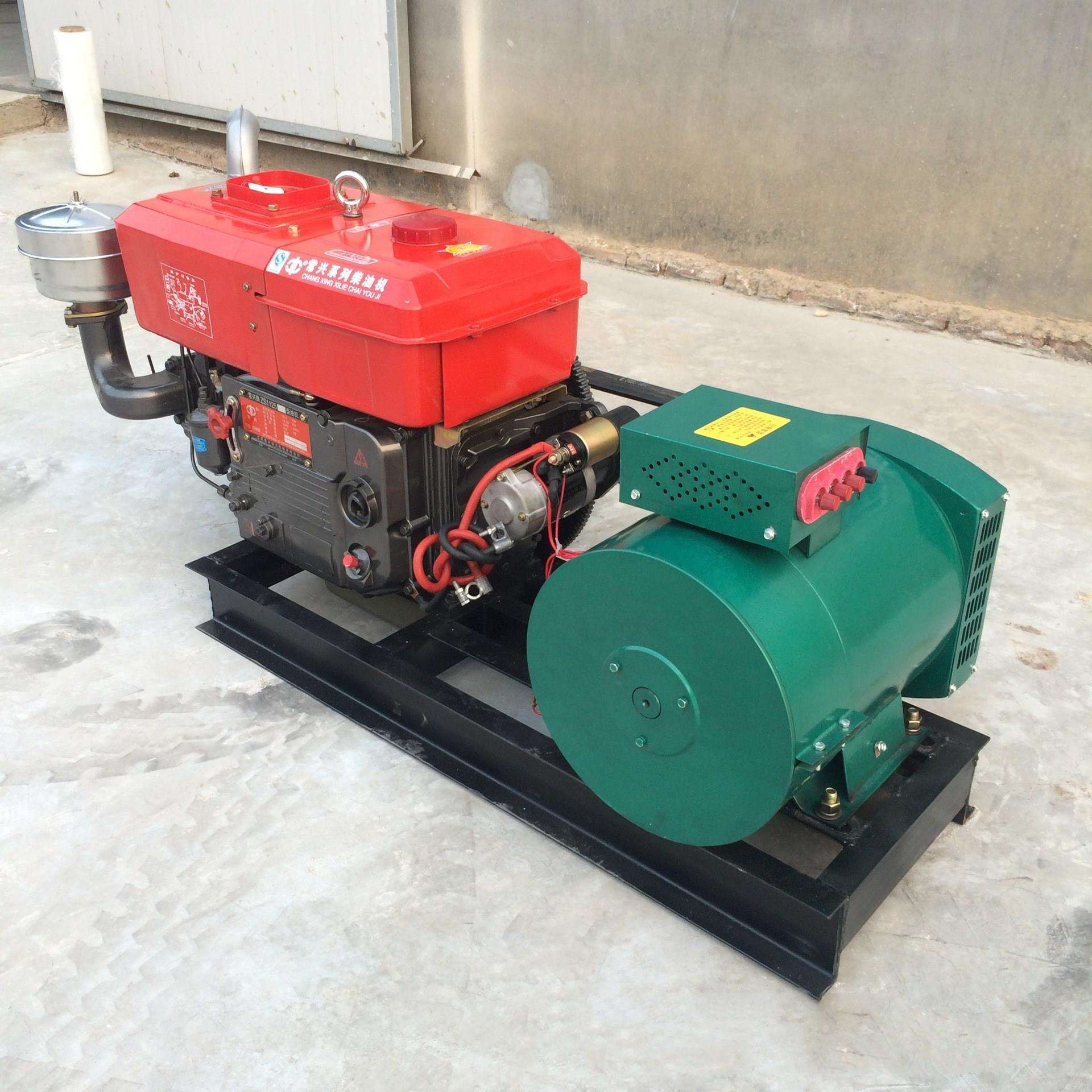 10kw发电小型电球家用 30kw千瓦柴油发电机组 农用单缸发电机