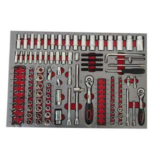 352件汽修工具套装 工具车内衬组合垫板五金工具套组车内套筒