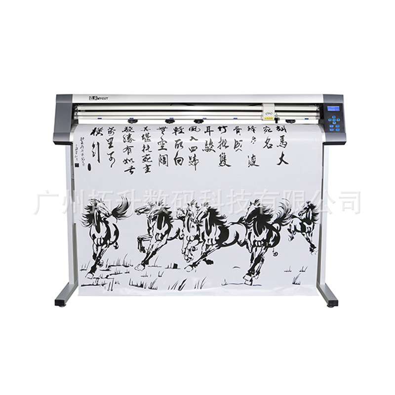 迈卡MK1200U广告电脑刻字机硅藻泥 不干胶喷砂刻绘机厂家直销