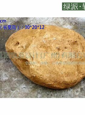 室内外装饰仿真石头摄影道具庭院假山石造景树脂玻璃钢灰色假佤塔