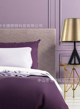 北欧现代创意设计师客厅卧室书房桌灯酒店样板房金沙台灯壁灯