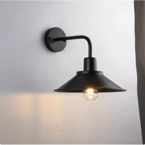 北欧简约美式壁灯工业风复古户外壁灯个性创意单头酒吧壁灯户外灯