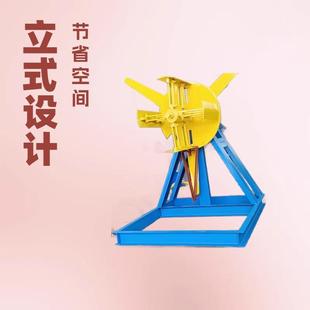 压瓦机上料架 彩钢瓦放料架全自动立式单臂电动送料机轴芯料架