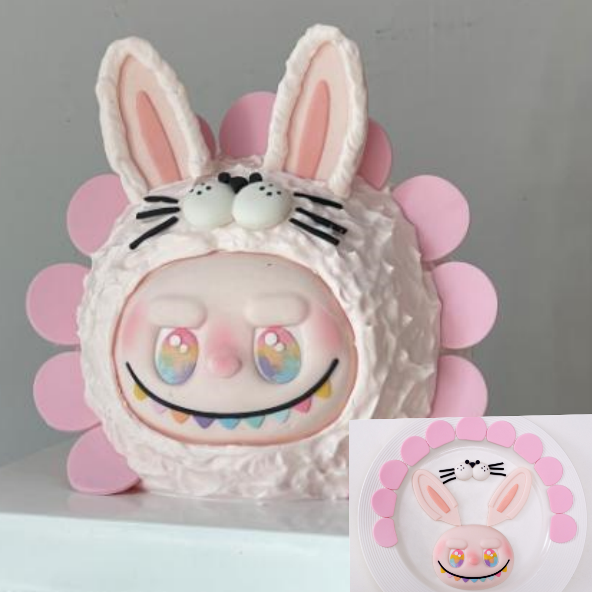 狮子座巨蟹座巧克力蛋糕装饰