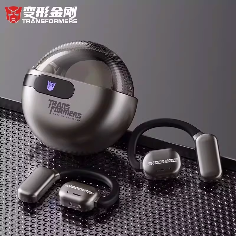 变形金刚ows蓝牙耳机无线不入挂耳式2024新款降噪运动游戏大黄蜂