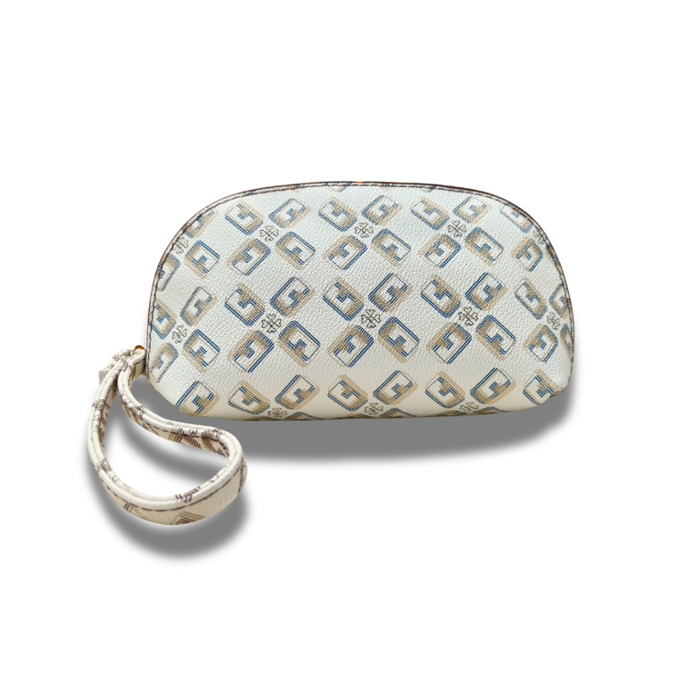 2025新款潮女包包韩版简约印花贝壳包旅行便携化妆包洗漱包手拿包