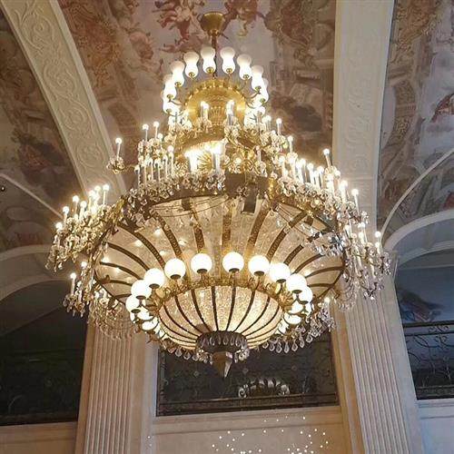 宴会厅宾馆KTV会所接待厅灯具复古欧式酒店大堂多头水晶吊灯,家装灯饰光源,客厅吊灯,淘宝优惠券,粉丝福利购,淘宝优惠卷