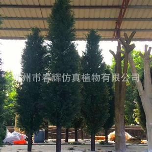 仿真松柏树户外园林绿化工程装饰仿真树定制各种仿真小柏树盆栽