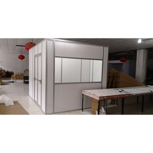 方舱医院疫情隔离房 紧急避难所房间 临时搭建医疗房 易拆装隔断