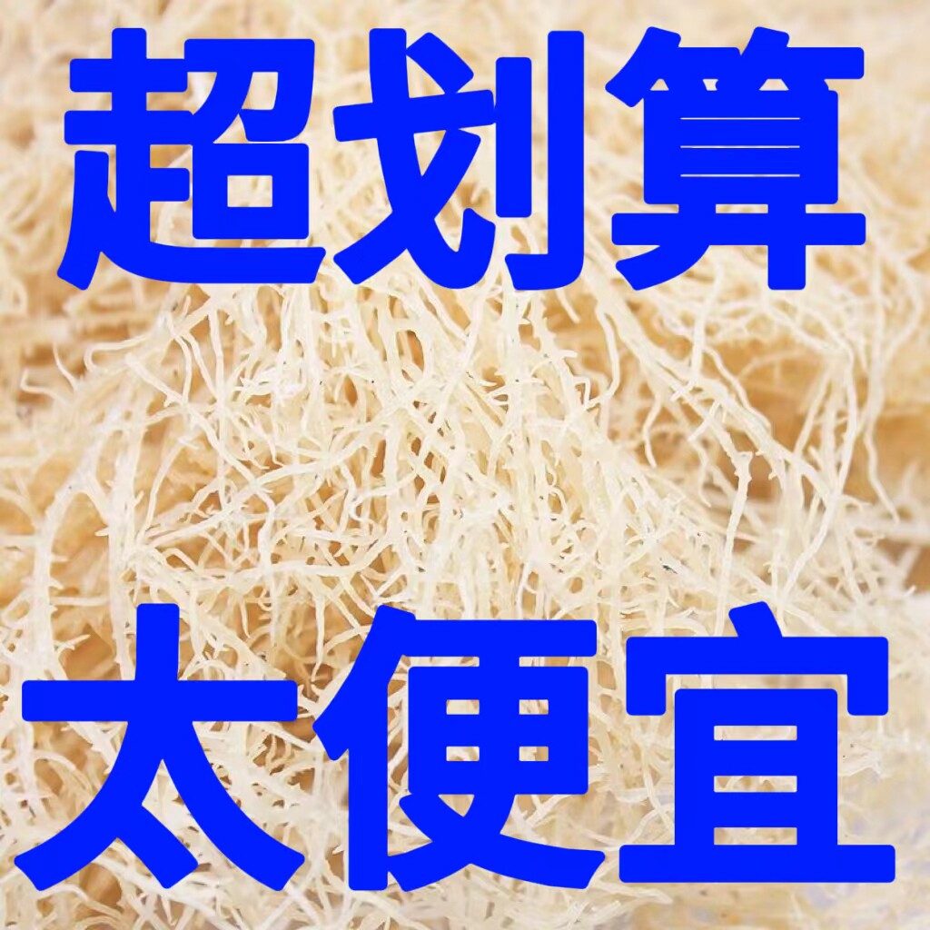 盐渍龙须菜500克半干货海石花石花菜鹿角菜海新鲜海藻凉拌菜素菜