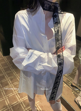 ins复古黑色蕾丝长条丝巾女百搭装饰细窄发带腰带高级感辣妹领巾