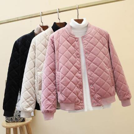 内胆棉服校服冬季棉袄高中初中大童棉袄校服学生女生内穿神器内搭