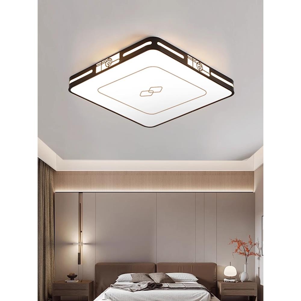 客厅大灯主卧室餐厅吊灯具大全饭厅现代简约大气广东中山吸顶灯饰