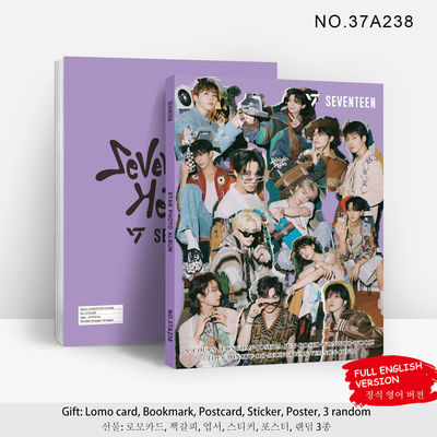 现货SEVENTEENTH新专HEAVEN画册明星收藏写真集工厂