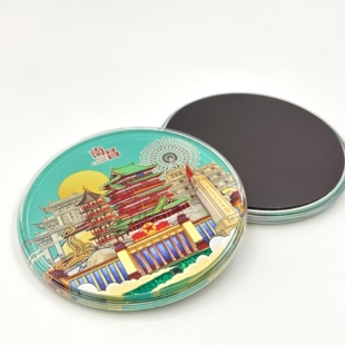 南昌之星流沙冰箱贴滕王阁八一纪念馆文创旅游纪念品生日礼品礼物