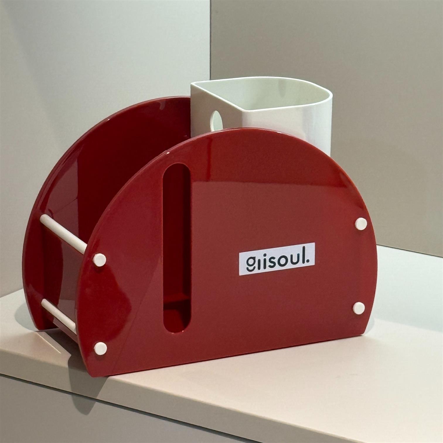 ININHOME创意纸巾盒茶几家用桌面垃圾桶二合一多功能抽纸盒NS